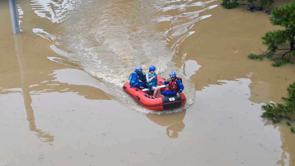 让河南300万人受灾的洪水，将流向哪里？